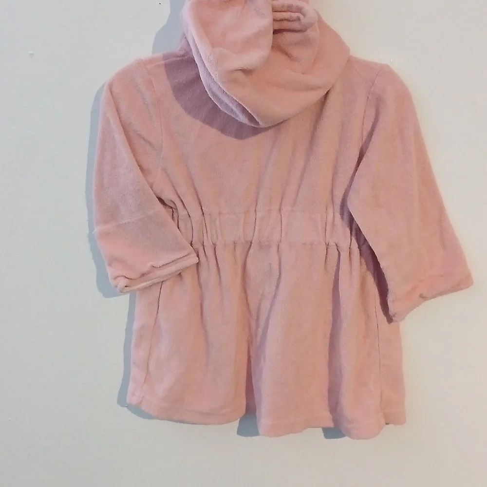 Cozy Pink Hooded Robe